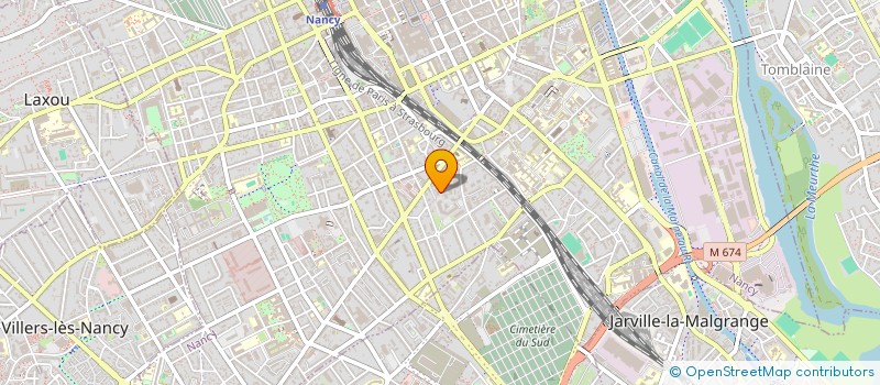 localisation de l'entreprise MONSIEUR CHRIS GHISLAIN KOYESSE  NANCY