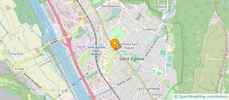 localisation de l'entreprise MONSIEUR CHRIS GUILLAUDIN à SAINT-EGREVE