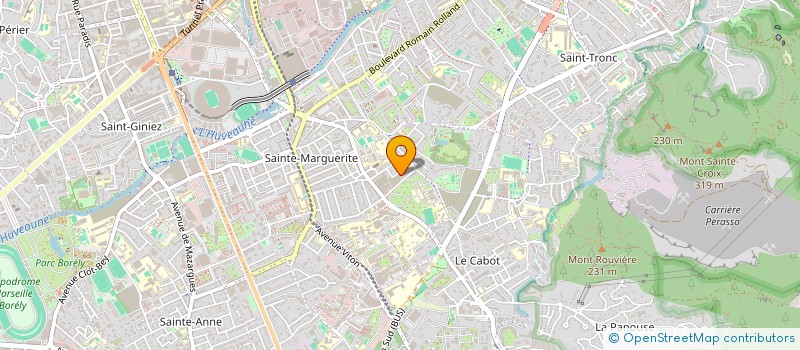 localisation de l'entreprise MONSIEUR CHRIS HARTMANN  MARSEILLE