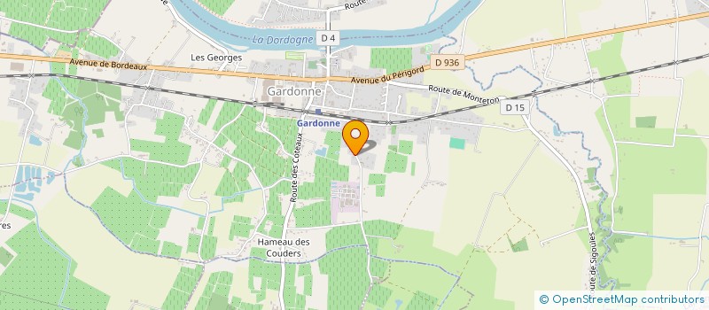 localisation de l'entreprise MONSIEUR CHRIS ISAACS  LAMONZIE-SAINT-MARTIN