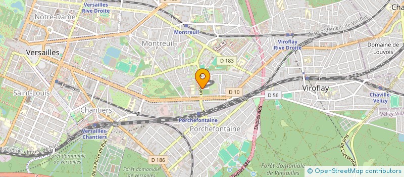 localisation de l'entreprise MONSIEUR CHRIS-JORDAN MBOCK à VERSAILLES