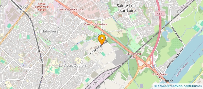 localisation de l'entreprise MONSIEUR CHRIS LAMARQUE  GUEMENE-PENFAO