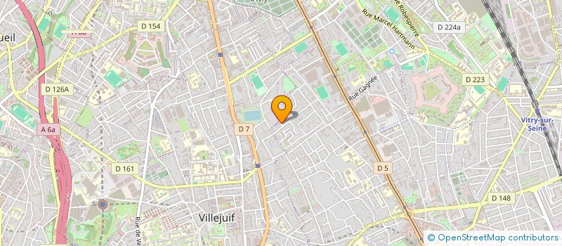 localisation de l'entreprise MONSIEUR CHRIS LOYSON  VITRY-SUR-SEINE