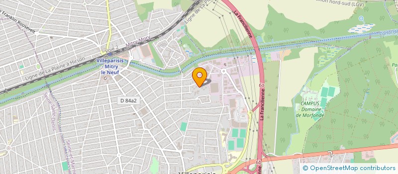 localisation de l'entreprise MONSIEUR CHRIS MAZANDU  VILLEPARISIS