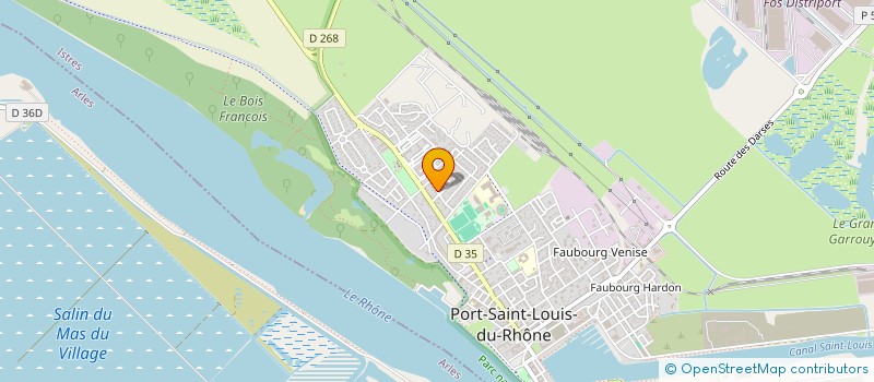 localisation de l'entreprise MONSIEUR CHRIS MORIN à PORT-SAINT-LOUIS-DU-RHONE