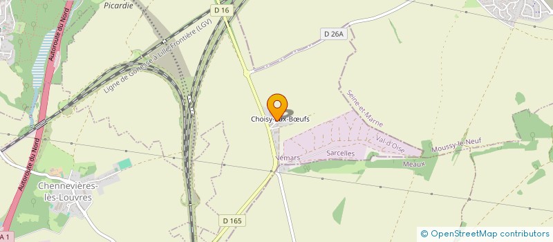 localisation de l'entreprise MONSIEUR CHRIS PINARD  VEMARS