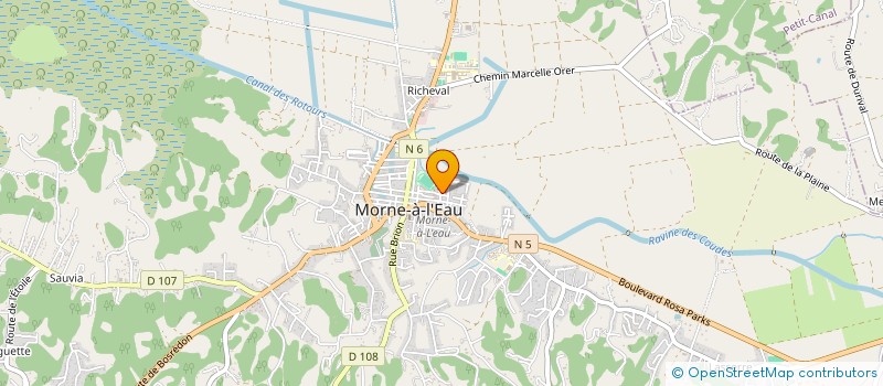 localisation de l'entreprise MONSIEUR CHRISLEY JEAN-LOUIS à MORNE A L EAU
