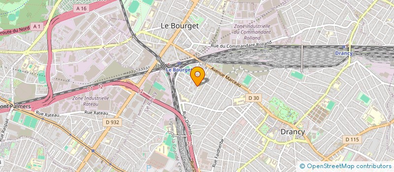 localisation de l'entreprise MONSIEUR CHRISOPHER PELAGE à DRANCY