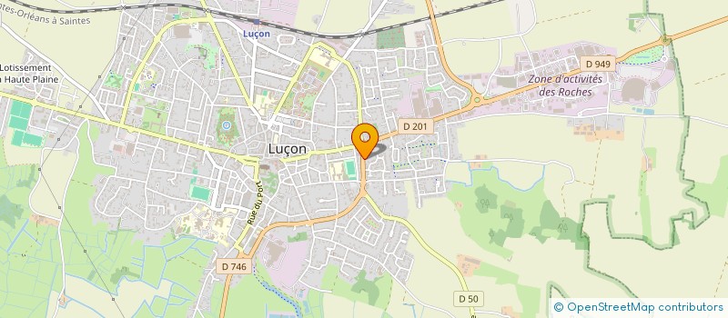 localisation de l'entreprise MONSIEUR CHRIST BOUCHET  LUCON