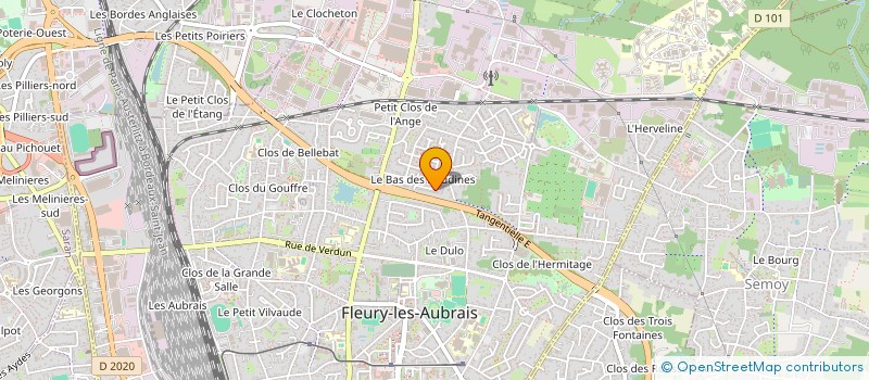 localisation de l'entreprise MONSIEUR CHRIST DIHOULOU à FLEURY-LES-AUBRAIS