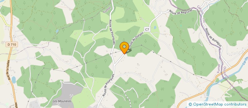 localisation de l'entreprise MONSIEUR CHRIST FABRE  FUMEL