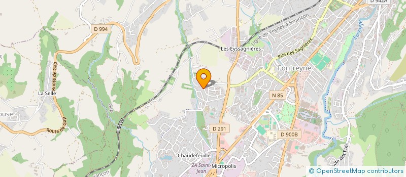 localisation de l'entreprise MONSIEUR CHRIST GAUDIN  GAP