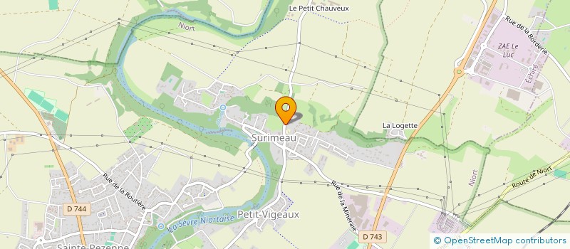 localisation de l'entreprise MONSIEUR CHRIST-SOPHYANE ZEZE  NIORT