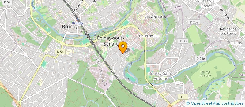 localisation de l'entreprise MONSIEUR CHRIST TOMONA  EPINAY-SOUS-SENART