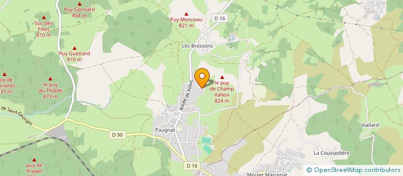 localisation de l'entreprise MONSIEUR CHRISTAN MARCHAL à CHARBONNIERES-LES-VARENNES