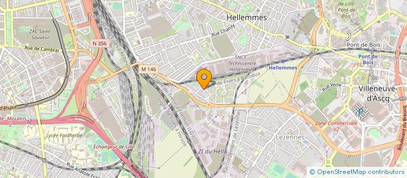 localisation de l'entreprise MONSIEUR CHRISTELLE BAUVIN à LILLE