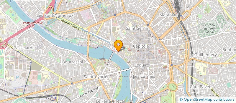 localisation de l'entreprise MONSIEUR CHRISTIAAN BOUMA à TOULOUSE