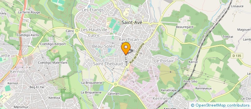 localisation de l'entreprise MONSIEUR CHRISTIAAN VAN DER MERWE  SAINT-AVE