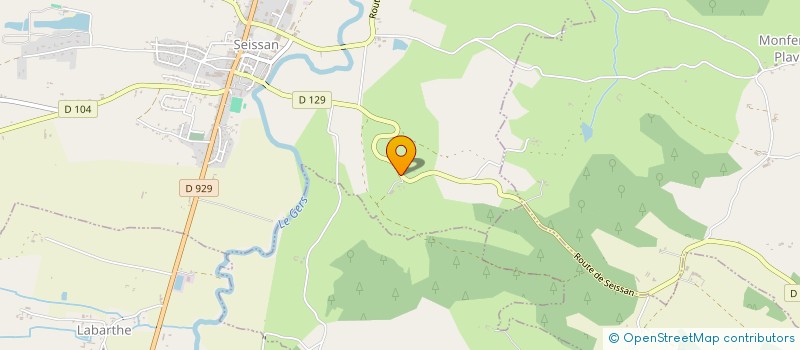 localisation de l'entreprise MONSIEUR CHRISTIAAN VEENEMANS  SEISSAN