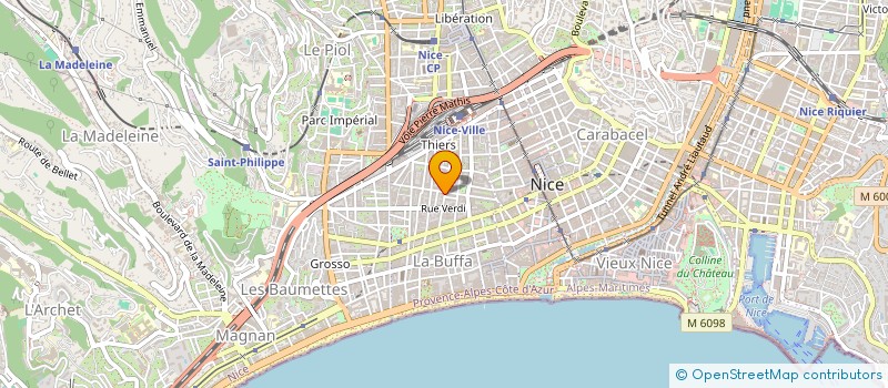 localisation de l'entreprise MONSIEUR CHRISTIAN ABAD à NICE