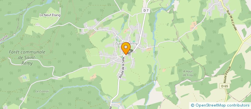 localisation de l'entreprise MONSIEUR CHRISTIAN ABOUT  SAINT-REMY