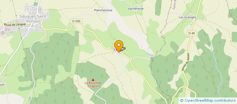 localisation de l'entreprise MONSIEUR CHRISTIAN ABRASSART  SIAUGUES-SAINTE-MARIE