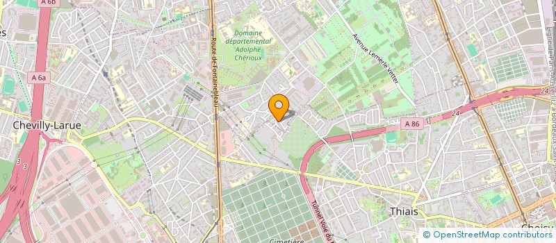 localisation de l'entreprise MONSIEUR CHRISTIAN AGBOHOU  VITRY-SUR-SEINE