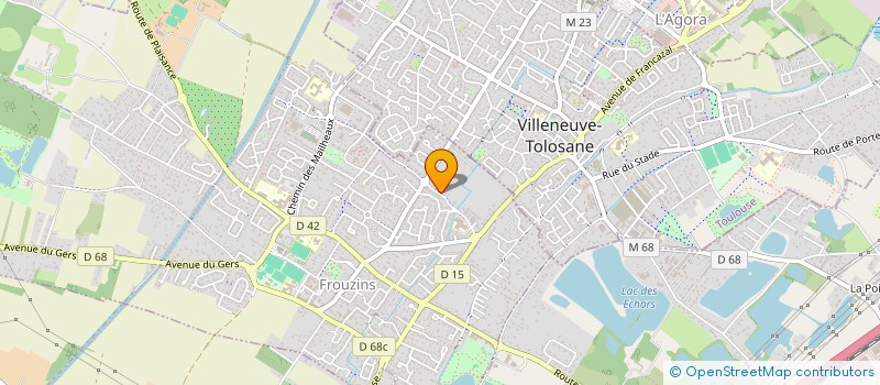 localisation de l'entreprise MONSIEUR CHRISTIAN ALAIN  FROUZINS