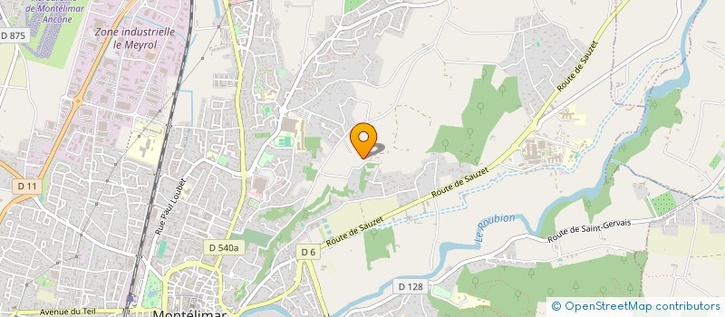 localisation de l'entreprise MONSIEUR CHRISTIAN ALAIN SIBILLE  MONTELIMAR