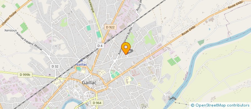 localisation de l'entreprise MONSIEUR CHRISTIAN ALBERT  BRENS