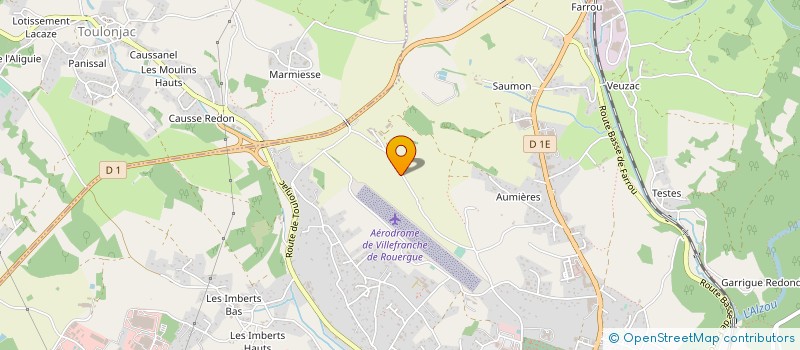 localisation de l'entreprise MONSIEUR CHRISTIAN ALBESPY  VILLEFRANCHE-DE-ROUERGUE