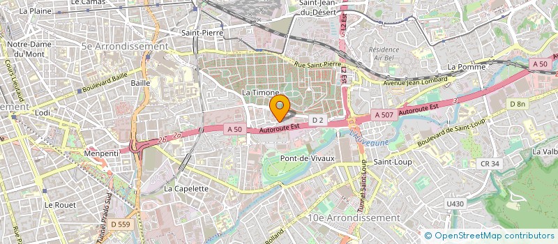 localisation de l'entreprise MONSIEUR CHRISTIAN ALBRAND à MARSEILLE