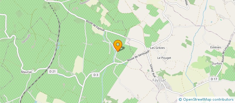 localisation de l'entreprise MONSIEUR CHRISTIAN ALIBERT  SENOUILLAC