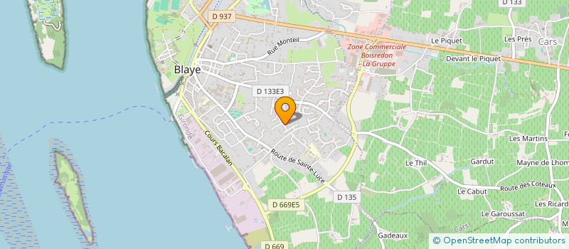 localisation de l'entreprise MONSIEUR CHRISTIAN ALINS  BERSON