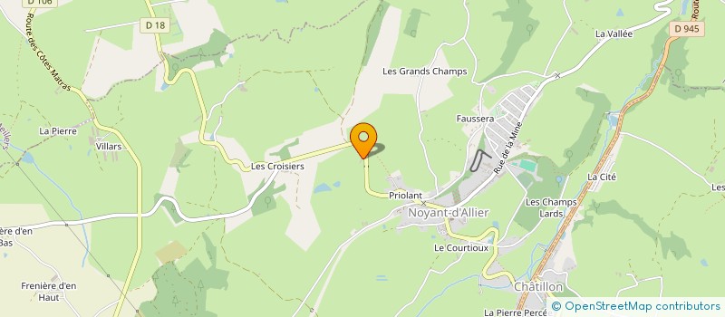 localisation de l'entreprise MONSIEUR CHRISTIAN ALLIX  BRESNAY