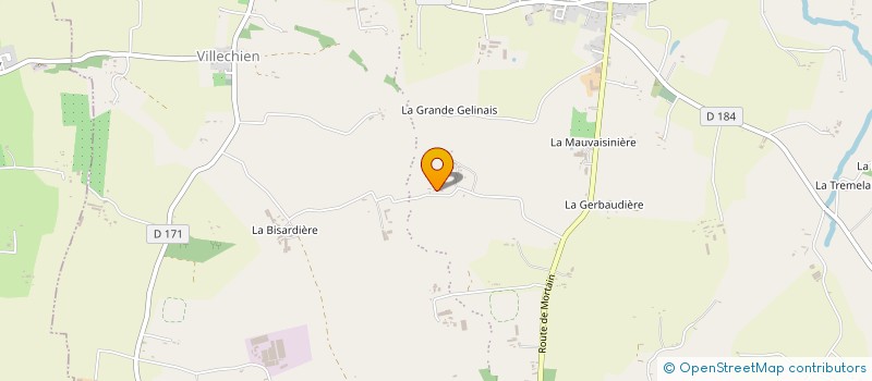 localisation de l'entreprise MONSIEUR CHRISTIAN ALMIN  ROMAGNY FONTENAY