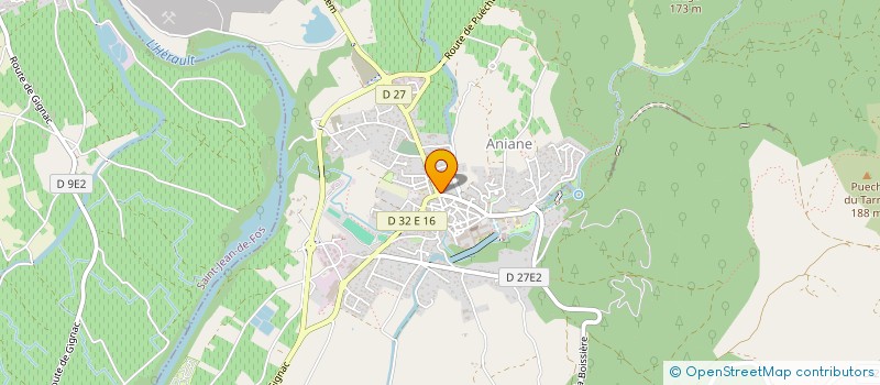 localisation de l'entreprise MONSIEUR CHRISTIAN AMALOU  ANIANE