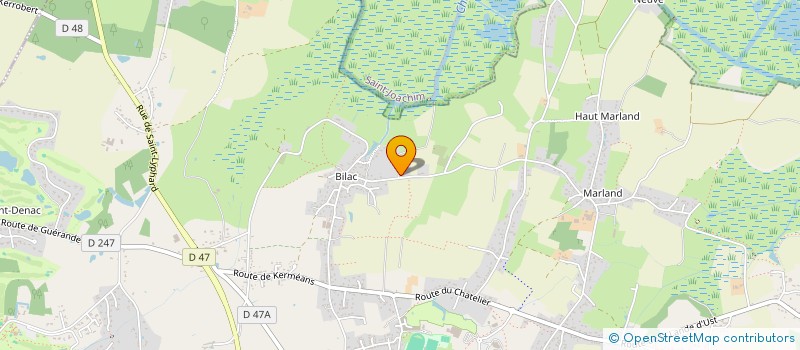 localisation de l'entreprise MONSIEUR CHRISTIAN AMIGUES  SAINT-ANDRE-DES-EAUX