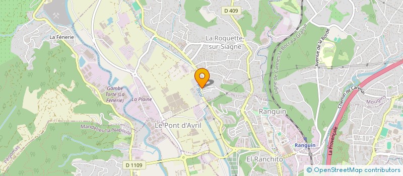 localisation de l'entreprise MONSIEUR CHRISTIAN AMMIRATI à LA ROQUETTE-SUR-SIAGNE