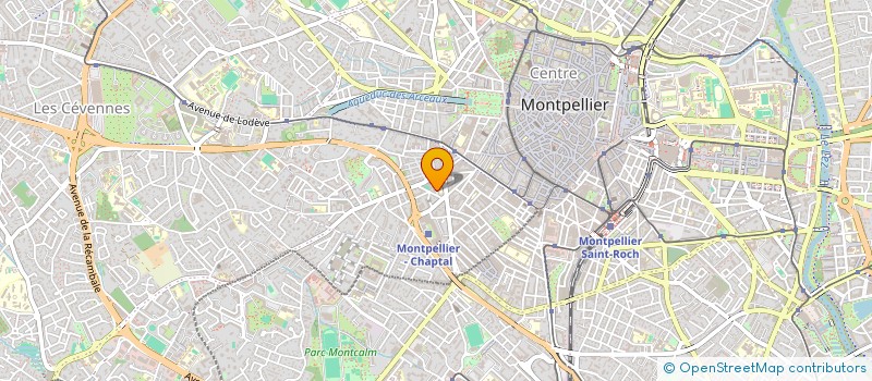 localisation de l'entreprise MONSIEUR CHRISTIAN AMSTUTZ à MONTPELLIER