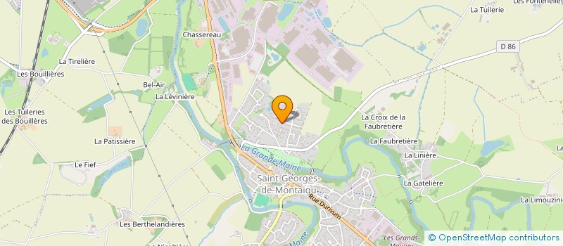 localisation de l'entreprise MONSIEUR CHRISTIAN ANDORIN à MONTAIGU-VENDEE