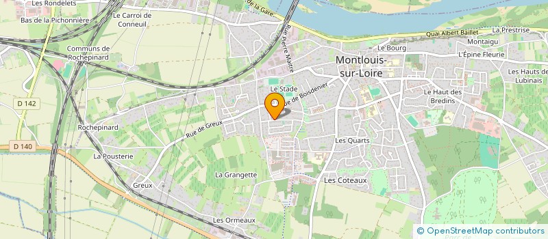 localisation de l'entreprise MONSIEUR CHRISTIAN ANDRE à MONTLOUIS-SUR-LOIRE