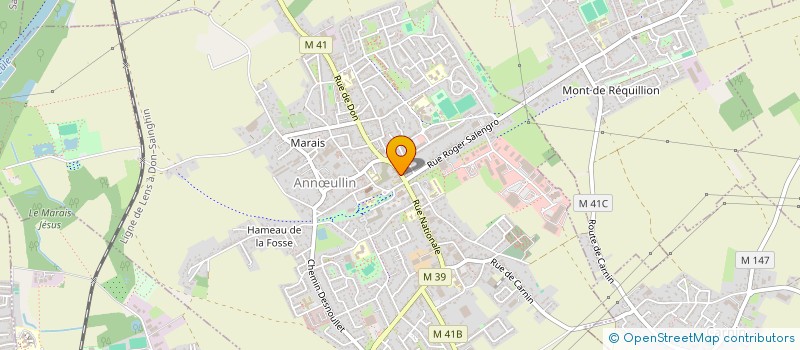 localisation de l'entreprise MONSIEUR CHRISTIAN ANDRIANARISOA  ANNULLIN