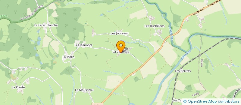 localisation de l'entreprise MONSIEUR CHRISTIAN ANDRIOT  LAIZY