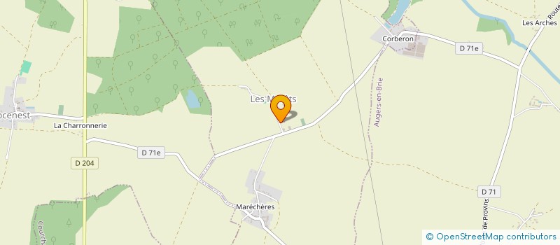 localisation de l'entreprise MONSIEUR CHRISTIAN ARBOR  LES MARETS