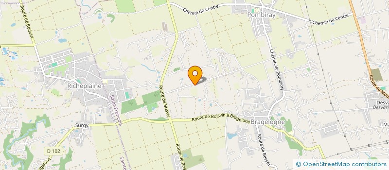 localisation de l'entreprise MONSIEUR CHRISTIAN ARETHUS  SAINT-FRANCOIS