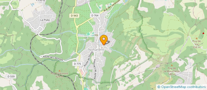 localisation de l'entreprise MONSIEUR CHRISTIAN ARFEUIL  DURTOL