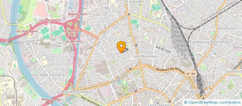 localisation de l'entreprise MONSIEUR CHRISTIAN ARNAL à TOULOUSE