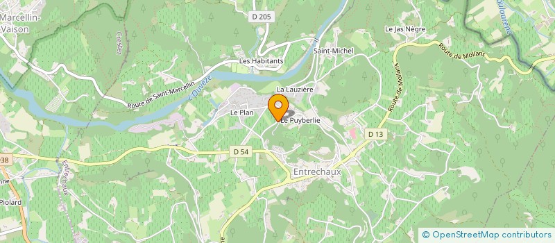 localisation de l'entreprise MONSIEUR CHRISTIAN ARRIGHY  ENTRECHAUX