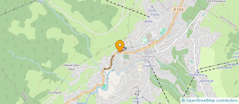 localisation de l'entreprise MONSIEUR CHRISTIAN ARVIN-BEROD  PRAZ-SUR-ARLY